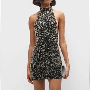 NWT OLIVIA SEQUIN OMBRE MINI DRESS
Retrofête in size small